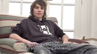 Gay Next Door Explosion: Bareback Cum Shots Interview & Tryout