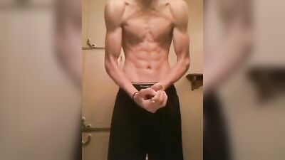 Latino Heat: Hispanic Boy Flexes Muscles in GBT Gay Boy Porn