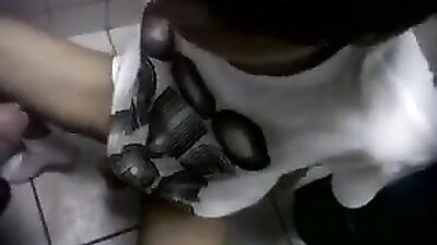 Fuck suck in public toilets: Amateur Assplay with Big Cocks!