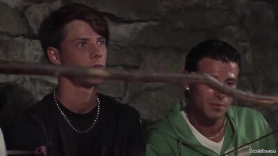 Gang of Gay Buddies Playing Naked and Fucking Hard!