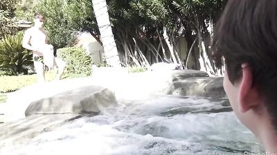 Twin Twinks Heat up the Hot Tub with Unbridled Lust!