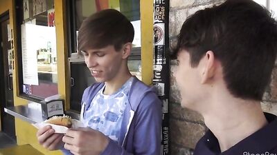 Fat Cock Boyfriend Bareback Cum Shots: One Big Dick Destroying Friends Ass!