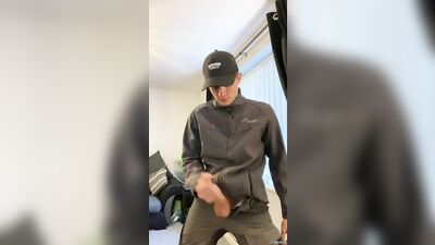 Twink Jack-off Spectacle! Uncut Hose and Cum Shots Galore!