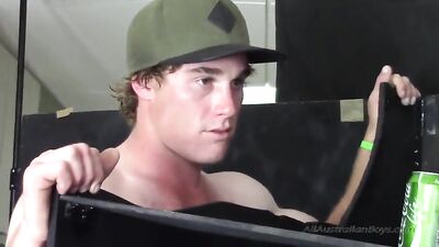 Gay Porn Glory Hole Orgy: Hot Boys Playing with Fire!