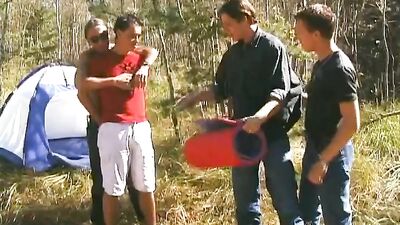 German Boys Camping Exposure: Nude Encounters in the Wild!