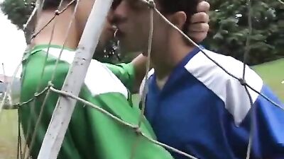 Soccer Field Bareback Bonanza - Lads Cum Shots Reign Supreme!
