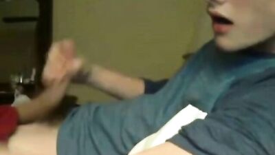 Young Amateurs Masturbate Together: Gay Porn Teen JOI