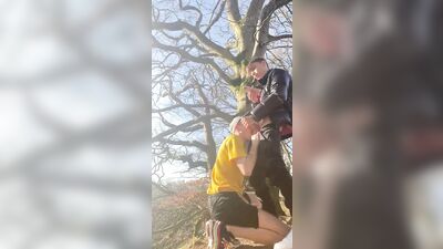 The Spooked Park Adventure - Two Boys Porn