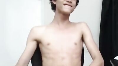 Straight Boys Web-Cam: Latino Jerks Off Skinny Teen Cocks!