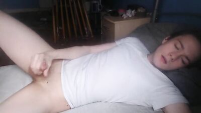 Cumming on My Shirt! - Gay Porn Wetting with Boys!