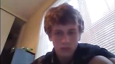 Blond Boy Porn - Window Wanking Exposed