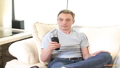 Gay Porn: Jonathons Harsh Spanking Fetish Lesson