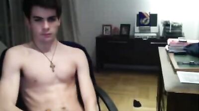 Hairy college men get cum-filled bushes in hot and steamy boys porn action!