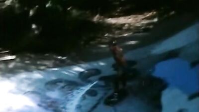 Young Bareback Skateboarders Heat Up The California Streets!