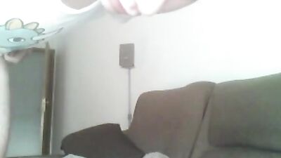 Young Twink Goes Wild on His Sofa: A Solo Web-Cam Adventure