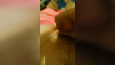 Cumming with Amateur Roommate