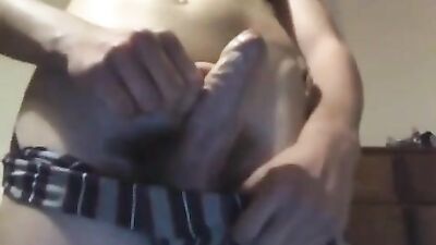 Gay Room Stripping & Stroking Porn: Boys in Heat!