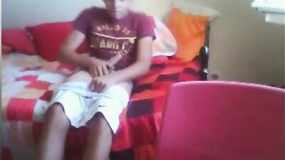 Hollister Twink Finishes Up on His Bed Gay Porn Video - Cum On My Face, Sucking Cocks, Muscular Guys