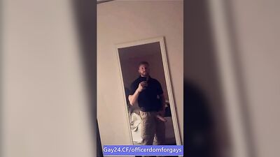 Raw Cop Bangs Handsome Straight Guy for Gay Porn