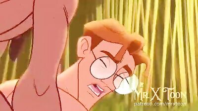 BIG Cocks & Cartoons: Dirty Anal Sex with Hot Guys!