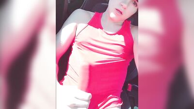 Car Boy Cam Porn: Horny & Cute Boys Outside!