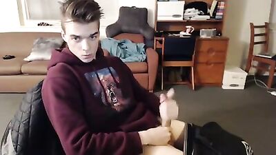 Gay Porn: Studious Jack-Offs After Classes in Dorm! ==============================================