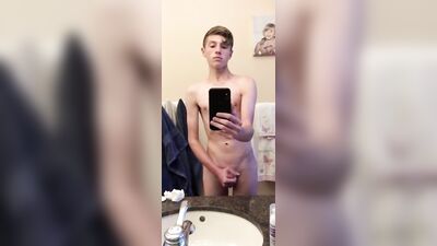Gay Porn Cute Boy Gets Down and Dirty in the Sink!