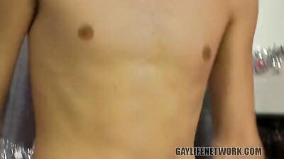 Sweet Twink Pleasure: Oral Action and Ass Play