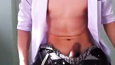 Gay College Students Get Down and Dirty in the Classroom!