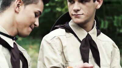 Czech Scouts Twink Bareback Gay Porn Adventure
