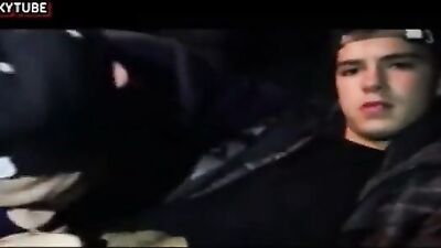 Caught on Camera - Twink Public Outdoor Gay Porn Record!