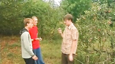 Outdoor Horny Boys Fun! Action Cum Shots Group Sex