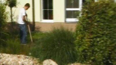 Behind the House Boys have More Fun! - A bareback cum shot oral adventure