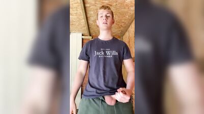 Gay Porn Blonde Boy Workout - Hot and Muscular Solo Action