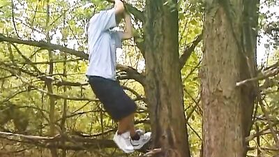 Forest Fuck: Two Horny Boys Explore Their Desires in the Woods!