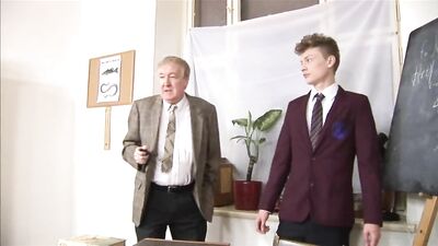 Exchange Students Fuck In Class: Gay Porn Video with Czech Twinks and English Host!