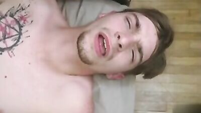 Stoned Fuck Fest - Two Mature Men Pound Young Straight Boy