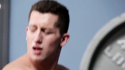 Gay Muscle Men: Fitness Room Fucking - Hardcore Action!