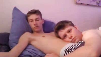 Blonde Boys Wild Webcam Fun!