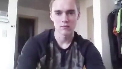 Cutie Blond Blows His Big Dong! Gay Porn Adventure