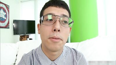 Gay Porn Nerdy Boy Fucked by Big Black Cocks - Interracial Gay Tube Action!