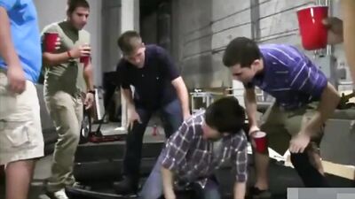 Hazed Frat Pledges in Hot Gay Porn Action!