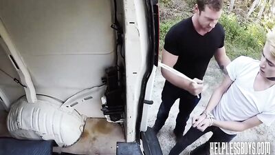 Golden Twinks in Action: Hitchn Ride Fetish Porn!