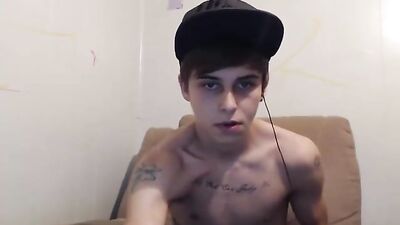 Gay Porn Twink Thug College Boy Jerks Off on Cam - Amature Solo Web-Cam