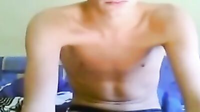 Gay Porn: Double Jack-off with Back-to-Back Boys - XXX (170 chars)