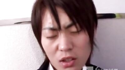 ASIAN／JAPANESE STUDENT REO ANAL PLAY WITH TEACHER GAY PORN 31