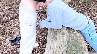 Amateur Public Bareback in the City