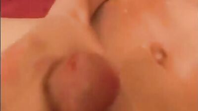 Teen Cumshot: Gay Porn Mag Spill