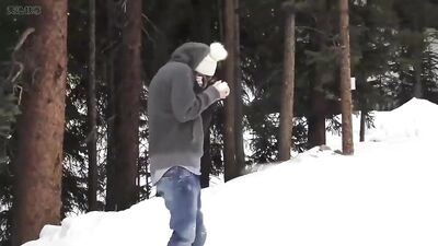 Winter Break-up: Twinks Gay Porn Cabin Fun Turns Sour!