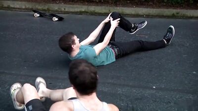 Skaters First Aid: Twink Porn Surprise